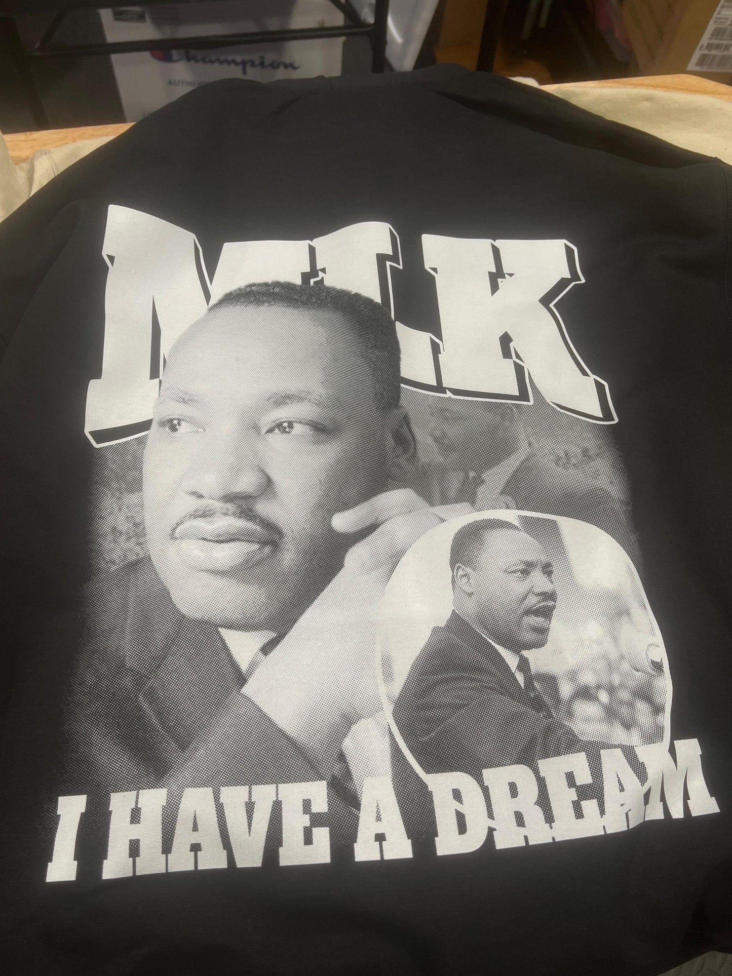 MLK SHIRT(front and Back)