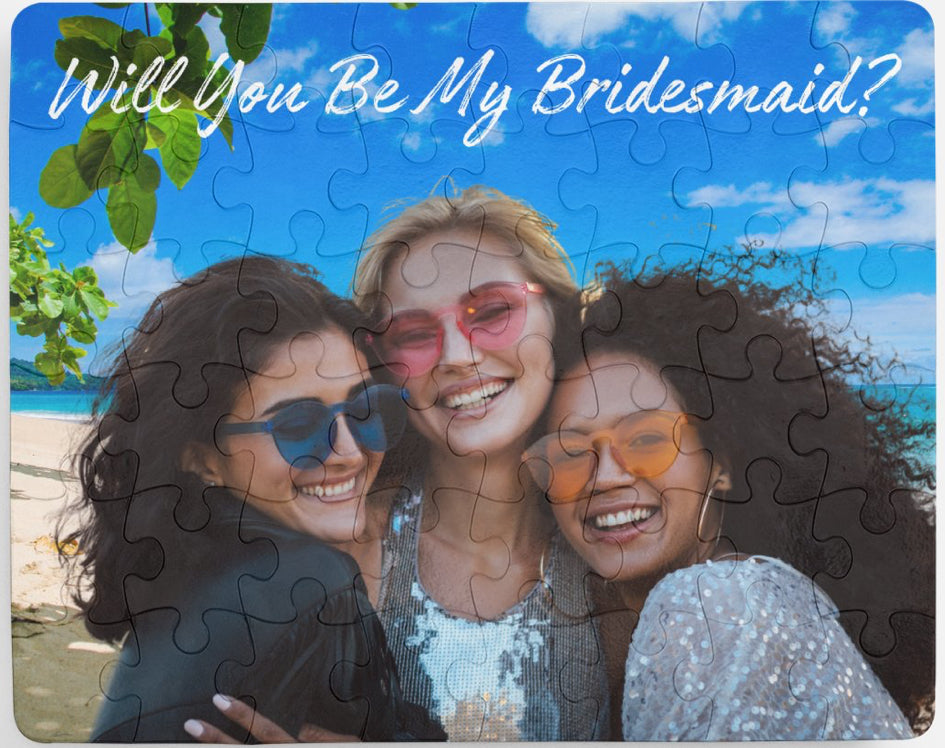 WILL YOU BE MY BRIDESMAID? PUZZLE