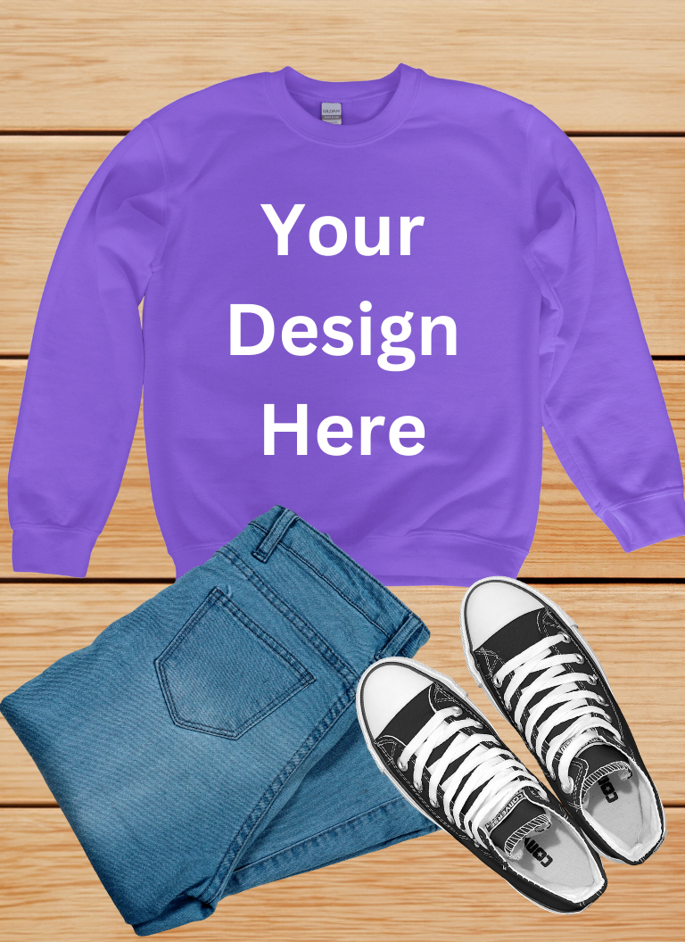 Add Your Design to a SweatShirt!